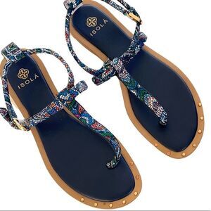 EUC Isola leather sandals